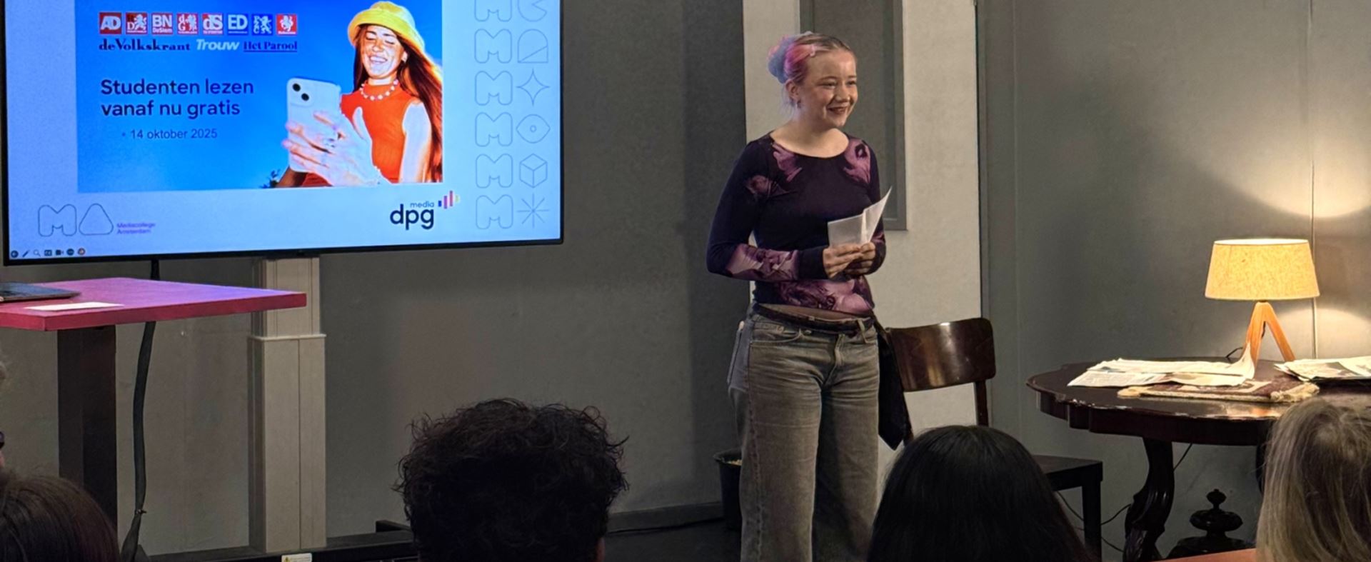 Gratis DPG-nieuwsabonnement voor studenten gelanceerd bij MA